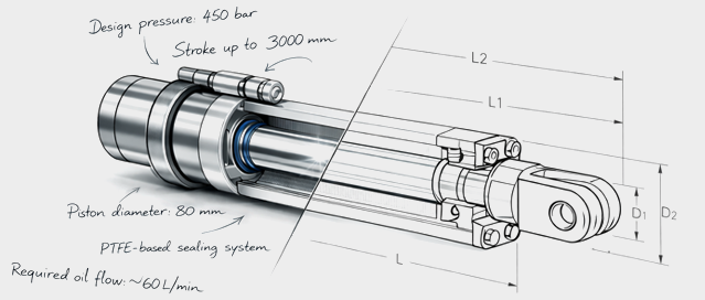 konfigurator silownikow hydraulicznych